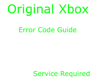 Wiens verkeer Oefening Original Xbox Error 12 | Tinker Mods